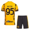 Original Trikotsatz Inter Mailand Bastoni 95 Ausweichtrikot 2024-25 Für Kinder